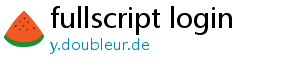 fullscript login