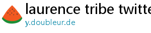 laurence tribe twitter